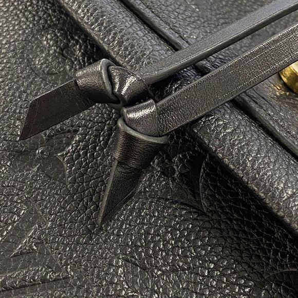 Louis Vuitton Montsuri PM Backpack Daypack Noir Black Monogram Amplant - Picture 9 of 10